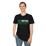 Striker Nation Outdoors Logo T-Shirt — Green Outdoorsmen Graphic Tee