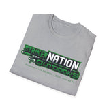 Striker Nation Outdoors Logo T-Shirt — Green Outdoorsmen Graphic Tee
