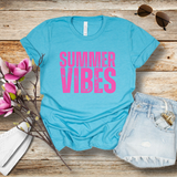 Summer Vibes T-Shirt – Bright Graphic Tee for Beach Days, Pool Parties & Vacay Style