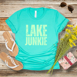 Lake Junkie Unisex Tee | Summer Vibes T-Shirt | Outdoor Adventure Shirt | Gift for Lake Lovers | Casual Wear for All Occasions