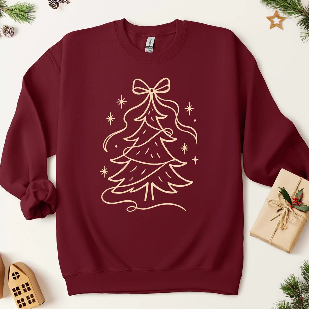 Christmas Tree Holiday Sweatshirt