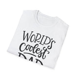 World's Coolest Dad T-Shirt, Father's Day, Birthday, Gifts for Dad, Gifts for him