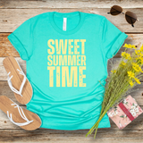 Sweet Summer Time T-Shirt – Cute & Colorful Graphic Tee for Beach Days, Pool Parties & Vacay Vibes