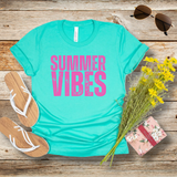 Summer Vibes T-Shirt – Bright Graphic Tee for Beach Days, Pool Parties & Vacay Style