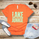 Lake Junkie Unisex Tee | Summer Vibes T-Shirt | Outdoor Adventure Shirt | Gift for Lake Lovers | Casual Wear for All Occasions