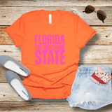Florida The Sunshine State, Womens T-Shirt, Vacation Shirt, Summer Apparel, Trendy Gift, Casual Wear