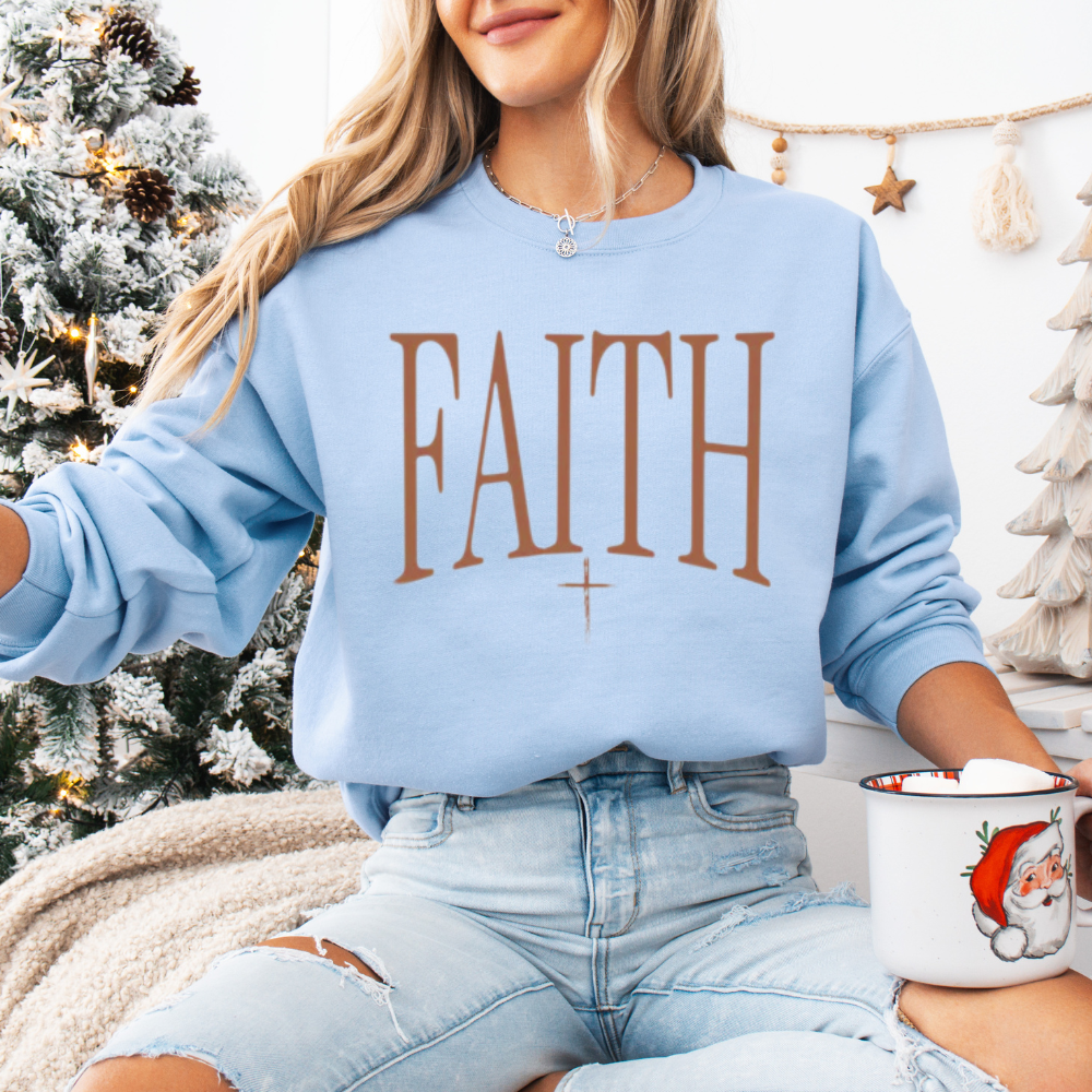 Faith Womens Crewneck Sweatshirt