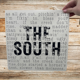 The South Sweatshirt - Things People Say In the South, Funny T-shirt, Humorous Tees, Southern Life, Southern Charm
