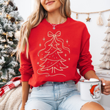 Christmas Tree Holiday Sweatshirt, Christmas Gift