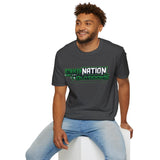Striker Nation Outdoors Logo T-Shirt — Green Outdoorsmen Graphic Tee