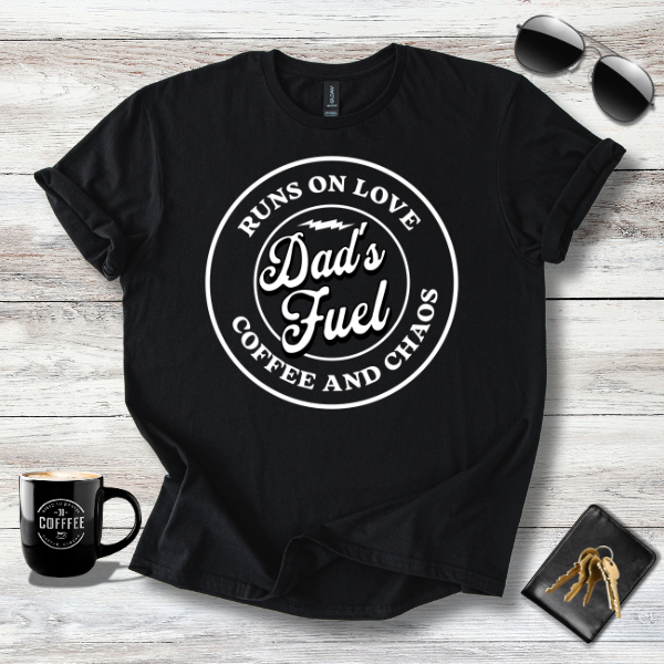 Coffee Lovers Dad T-Shirt.  Father's Day Gift for Men