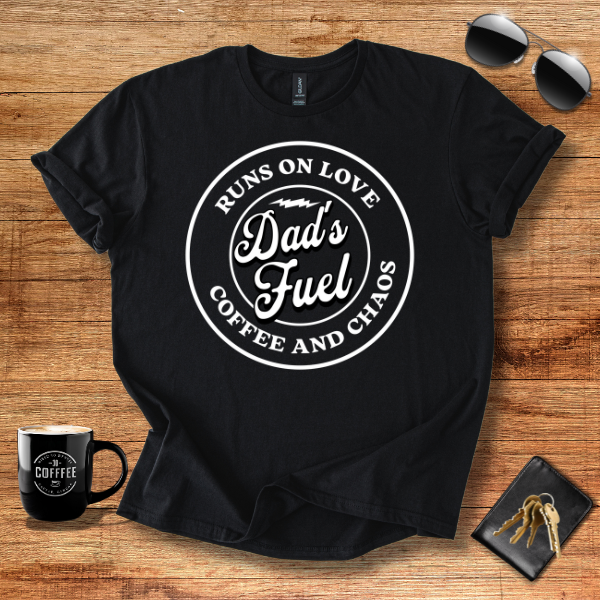 Coffee Lovers Dad T-Shirt.  Father's Day Gift for Men