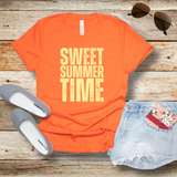 Sweet Summer Time T-Shirt – Cute & Colorful Graphic Tee for Beach Days, Pool Parties & Vacay Vibes