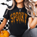 Spooky Halloween T-Shirt, Halloween Short Sleeve Spooky Tee