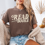 Read More Books, Comfort Colors Unisex Tee, Book Lovers, Booktoverts, Reading, Teachers
