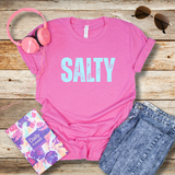 Salty Graphic T-Shirt – Bold Summer Tee for Beach Days, Lake Life, and Sassy Vibes