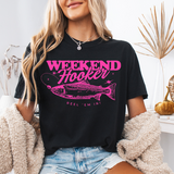 Weekend Hooker Reel Em In T-Shirt | Funny Fishing Tee | Comfort Colors