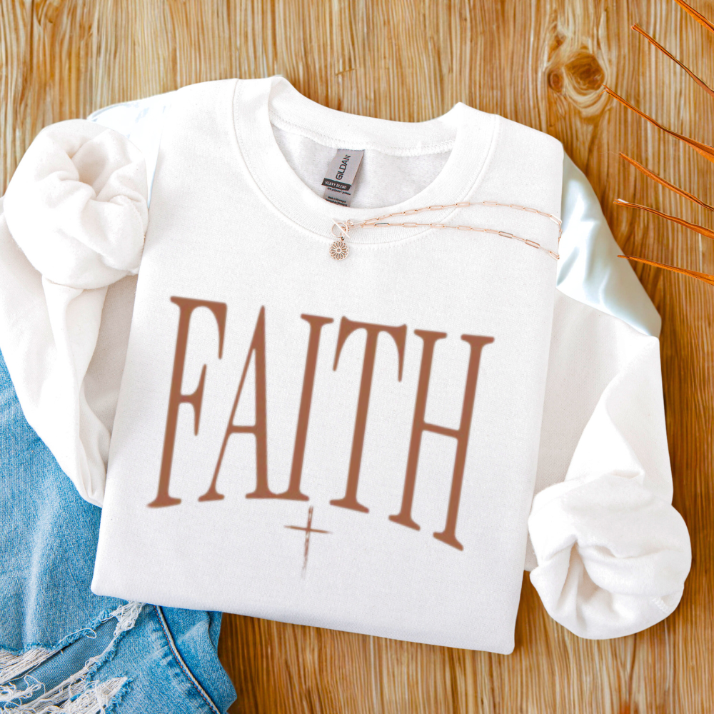 Faith Womens Crewneck Sweatshirt