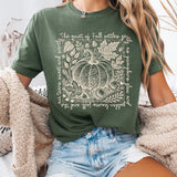 Fall Pumpkin Comfort Colors T-Shirt, Fall T-shirt, Fall Vibes, Pumkin Tee