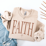 Faith Sweatshirt, Faith Casual Sweatshirt, Ebrace Your Faith Sweatshirt