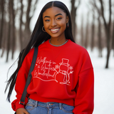 Walking In A Winter Wonderland Sweatshirt, Christmas Sweatshirt, Christmas Gift, Holiday Spirit