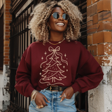 Christmas Tree Holiday Sweatshirt, Christmas Gift