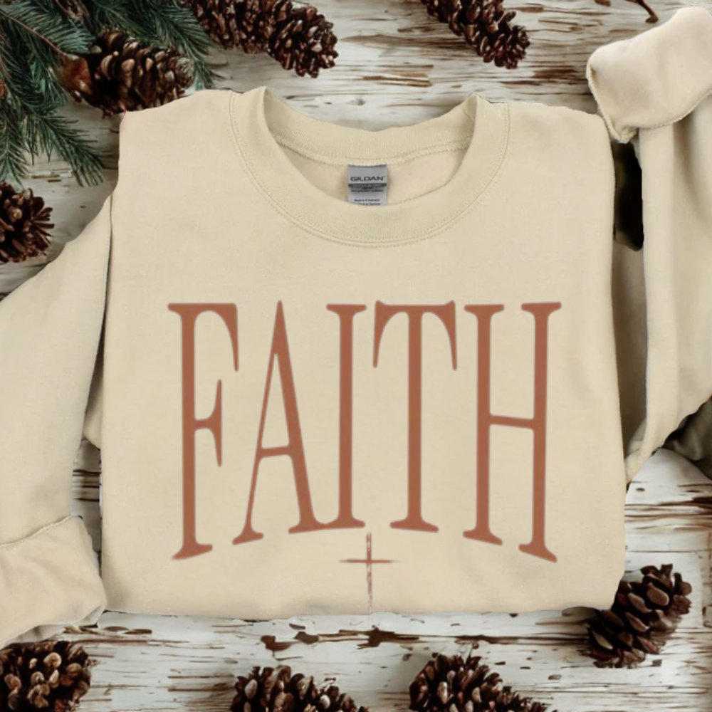 Faith Womens Crewneck Sweatshirt