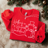 Walking In A Winter Wonderland Sweatshirt, Christmas Sweatshirt, Christmas Gift, Holiday Spirit