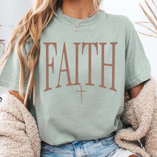 Faith Short Sleeve T-Shirt, Faith Casual T-Shirt, Ebrace Your Faith