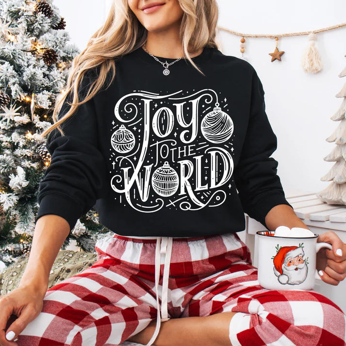 Joy To The World Holiday Sweatshirt