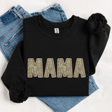 MAMA Womens Black Sweatshirt