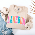 Lakebum Sweatshirt | Women's Lake Life Crewneck | Gift for Lake Lovers