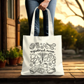 Registered Nurse Doodle Tote Bag, Nurses Doodle Tote, Nurse Insprired Tote Bag, Gifts For Nurses