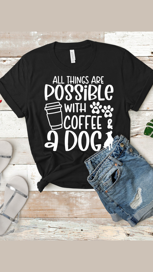 All Things are Possible   - White Print Unisex Soft Style T-shirt