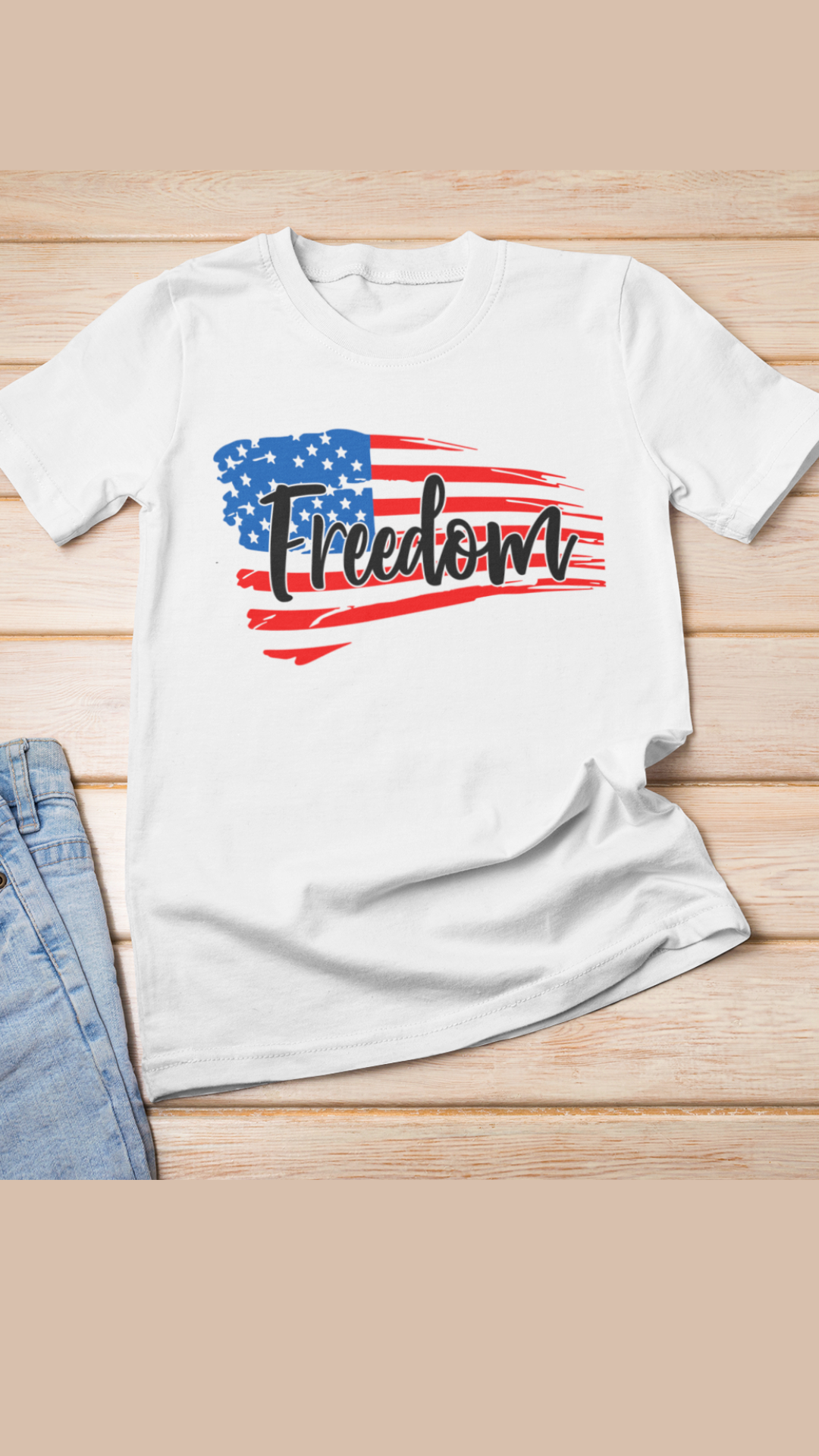 Freedom Flag Graphic Tee
