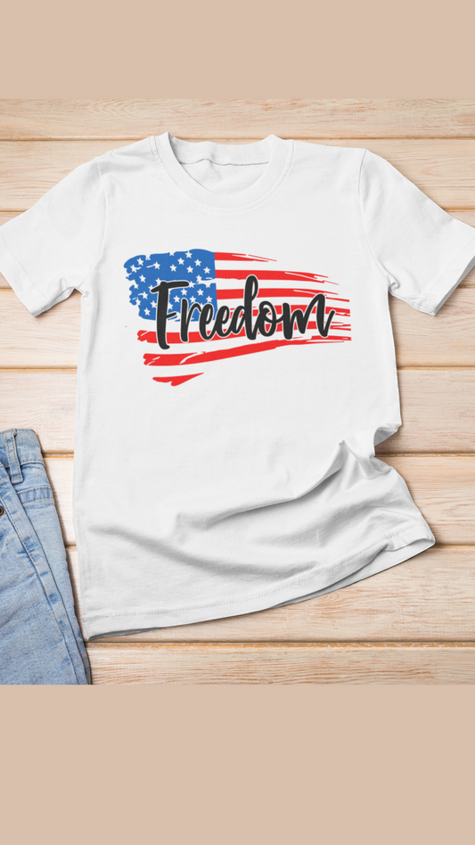 Freedom Flag Graphic Tee