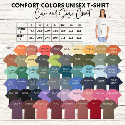 Fall Pumpkin Comfort Colors T-Shirt, Fall T-shirt, Fall Vibes, Pumkin Tee