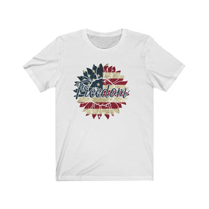 Freedom Sunflower Red, White and Blue T-Shirt