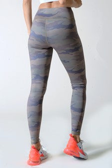 High Rise Camouflage Leggings