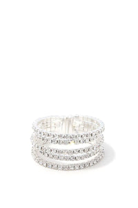 Rhinestone Flexible Ring