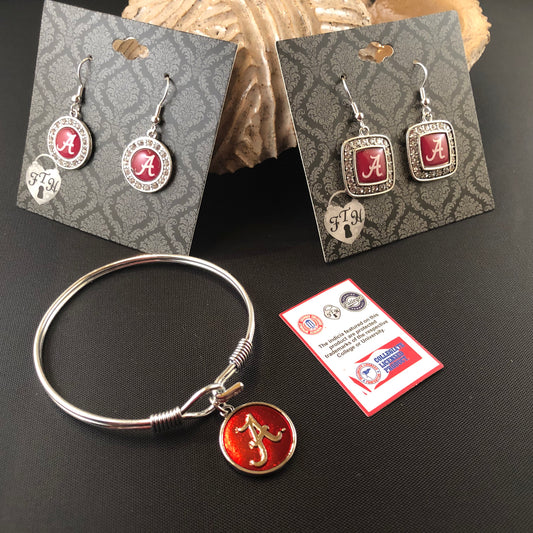 University of Alabama Bangle Bracelet