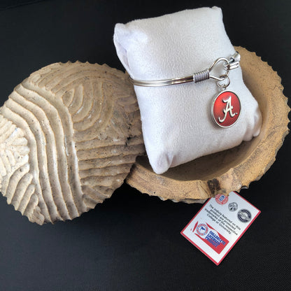 University of Alabama Bangle Bracelet