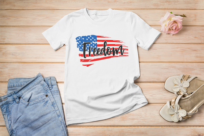 Freedom Flag Graphic Tee